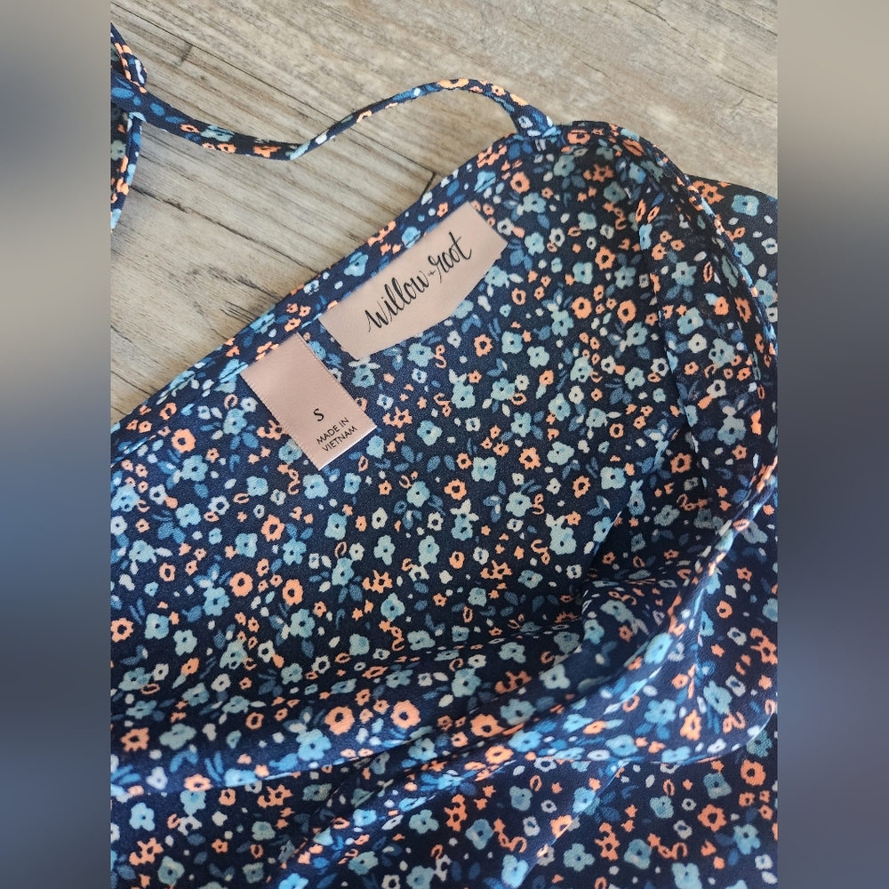 Willow & Root Floral Blouse